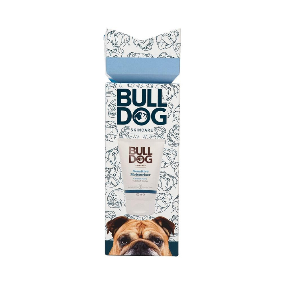 Bulldog Men's Skincare - Sensitive Moisturiser Cracker Giftset For | Sensitive Skin