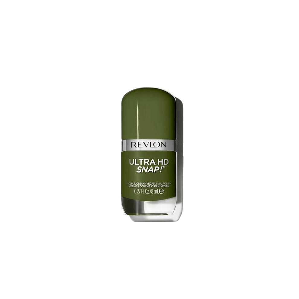 Ultra HD Snap Nail Polish, Long Lasting Vegan Formula, Quick Drying & One-Coat Full Coverage Colour (8ml) Commander In Chief (022) Unisex