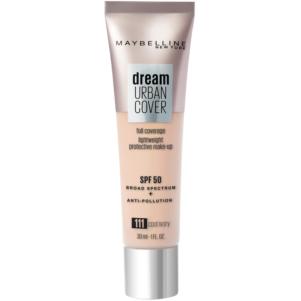 GEMEY MAYBELLINE - Fond de Teint DREAM URBAN COVER SPF50-111 Ivoire DorÃ© - 30ml BL