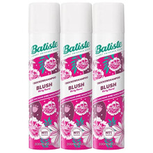 Dry Shampoo in Blush, Floral & flirty Fragrance, No Rinse Spray to Refresh Hair in Between Washes – 6 x 200ml Multi Pack