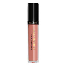 Super Lustrous Lip Gloss, High Impact Lipcolor with Moisturizing Creamy Formula, Infused with Agave, Moringa Oil, & Cupuacu Butter, Super Natural (215