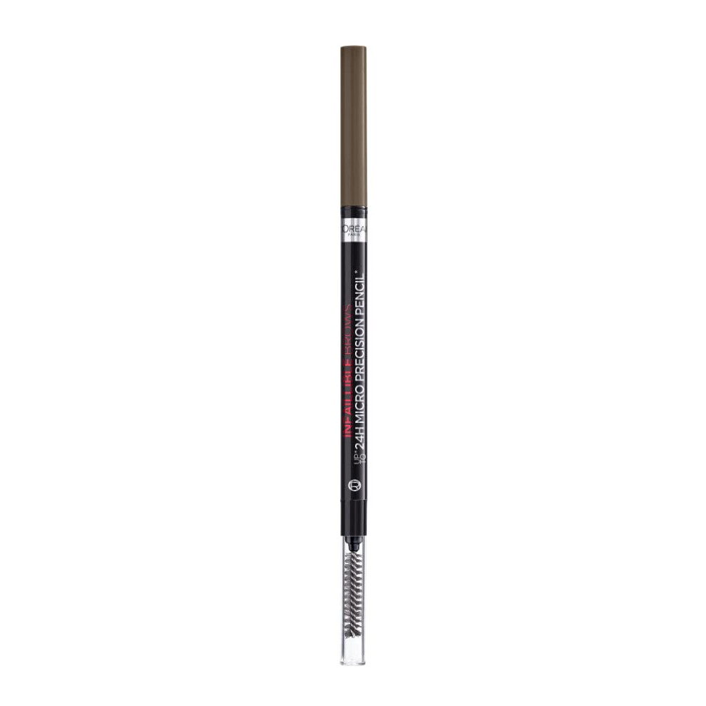 New L’oréal Paris Infallible Brows 24H Micro Precision Pencil, Precisely Defines Brows- 1.0 Ebony