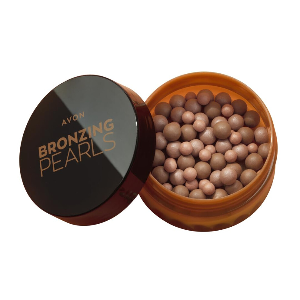 Bronzing Pearls Medium Tan, Multi-Sized, Multi-Shade Pearls with Mineral Pigments for a Multi-Dimensional Glow, Available in Shades to Suit all Skin