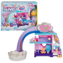 Alive, Hatchi-Nursery Playset Toy with 4 Mini Figures in Self-Hatching Eggs, 13 Accessories, Kids' Toys for Girls and Boys Aged 3 and up