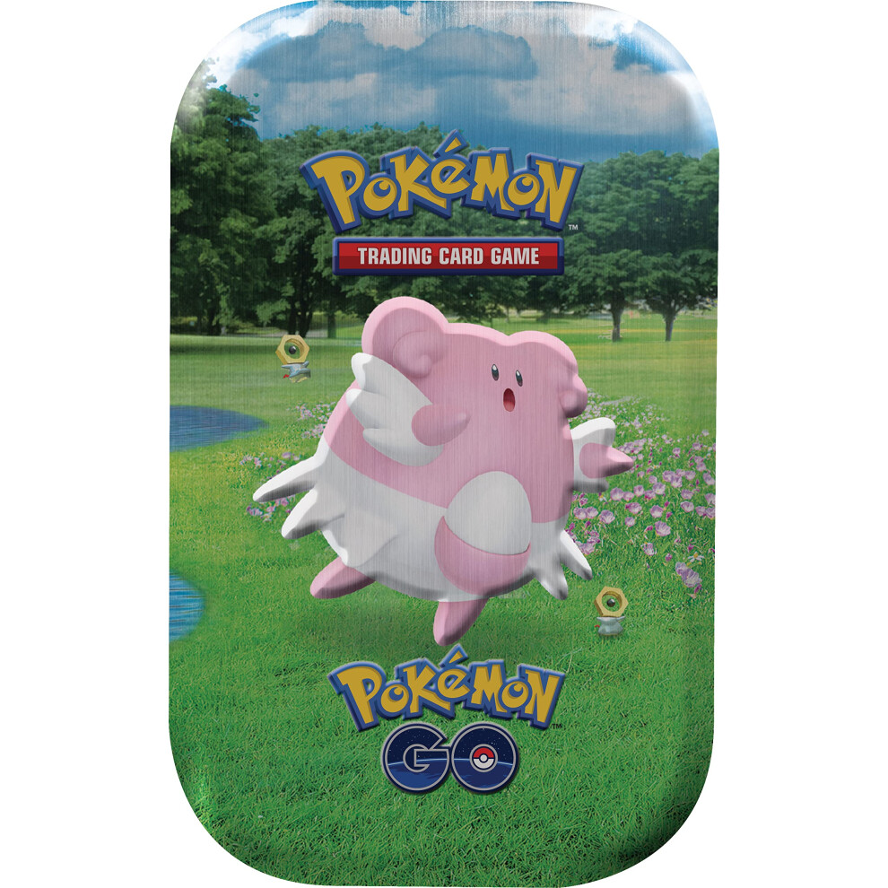 TCG: GO Mini Tin - Blissey (2 Booster Packs & 1 Art Card)