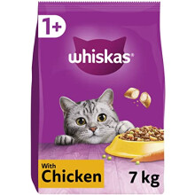 1+ Adult Chicken, Adult Dry Cat Food , 7 kg ( Pack of 1)