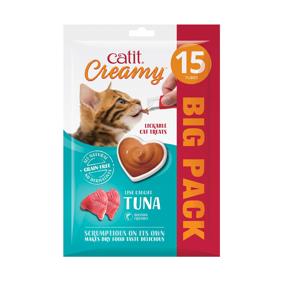 Creamy Tuna Lickable Cat Treats, 15 x 10g-image-OPC-PDT8Z6J-NEW