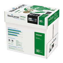 Universal A4 80gsm Paper - Box of 5 Reams (5x500 Sheets)
