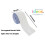 Corrugated Border Roll for School Displays, White, 10cm x 7.5m 6