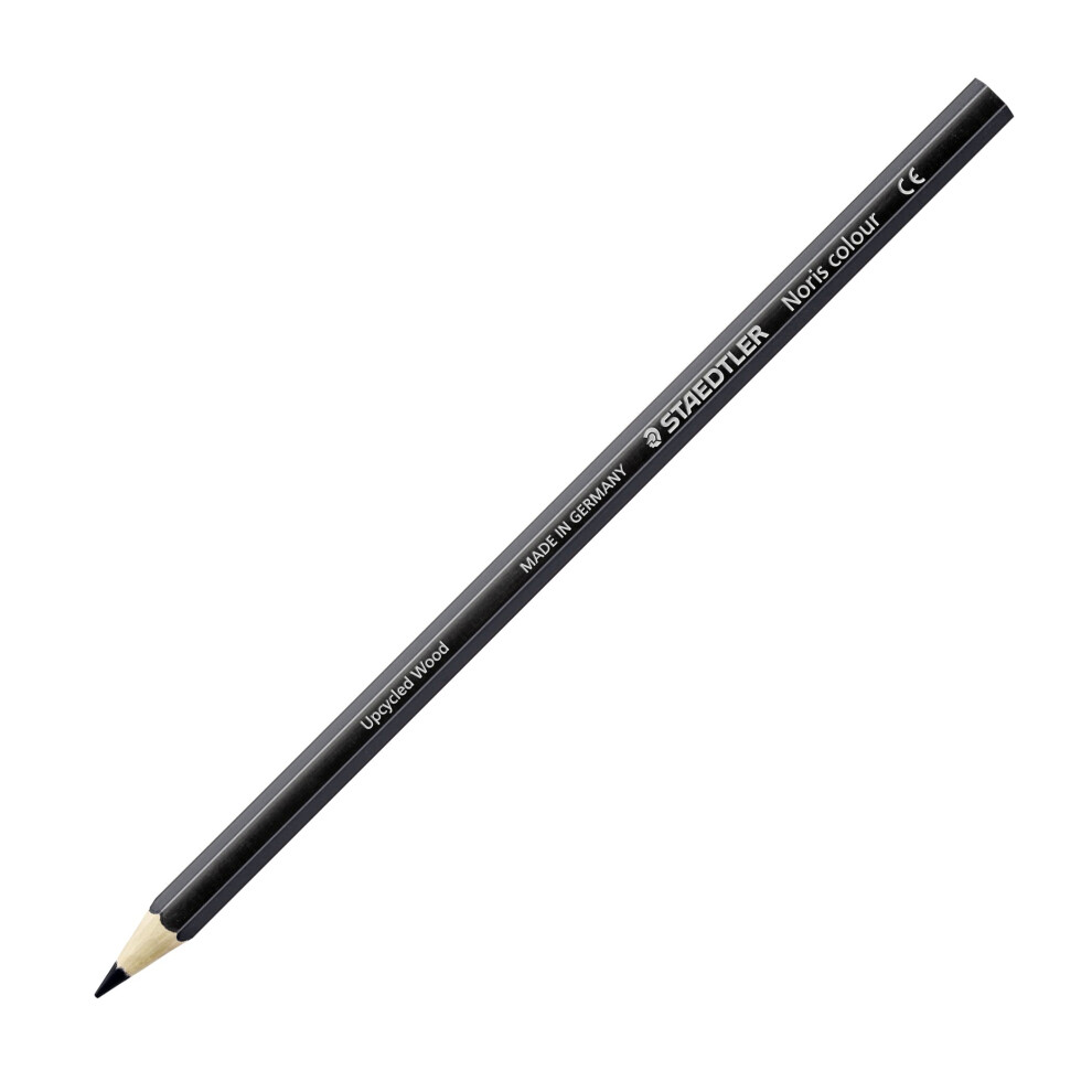 185-9 Noris Colour Colouring Pencils - Black (Box of 12)