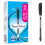 Paper Mate Gel Pens, Smooth Needle Point (0.5mm), Black, 12 Count 1
