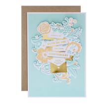 Anniversary Both of You - Traditional Floral Text Design
