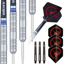 Steel Tip Darts Set | Core Tungsten Barrels| Style 1| 26 g