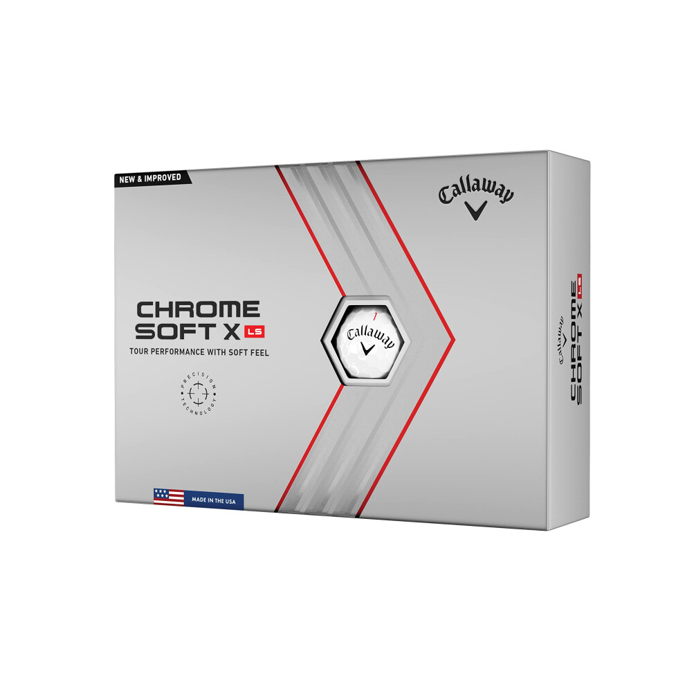 Golf Chrome Soft X LS Golf Balls (2022 edition)