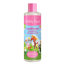 | Kids Conditioner 500ml| Strawberry & Organic Mint | All Hair Types | Conditions & Nourishes | Suitable for Dry, Sensitive & Eczema-prone Skin &