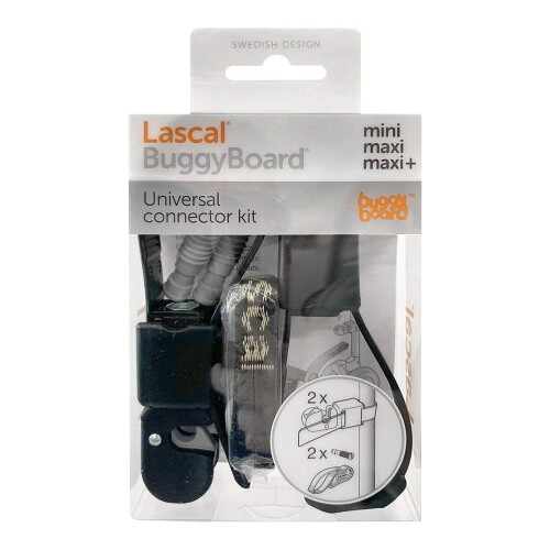 19211 Universal Coupling BuggyBoard, Black [screw color - gray]