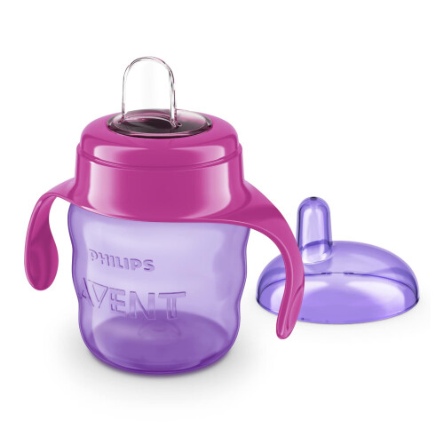 Philips Avent Cup with Silicone Nozzle 200 ml Pink 1