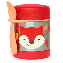 Zoo Insulated Food Jar, Fox