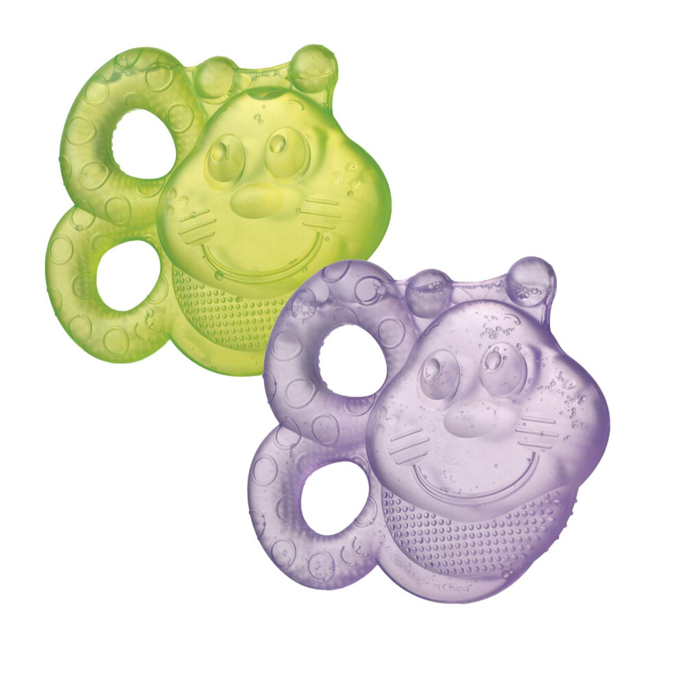 Teether Bees, Water Filled, 2 Pack, From 3 Months, Multicoloured, 40200 Playgro
