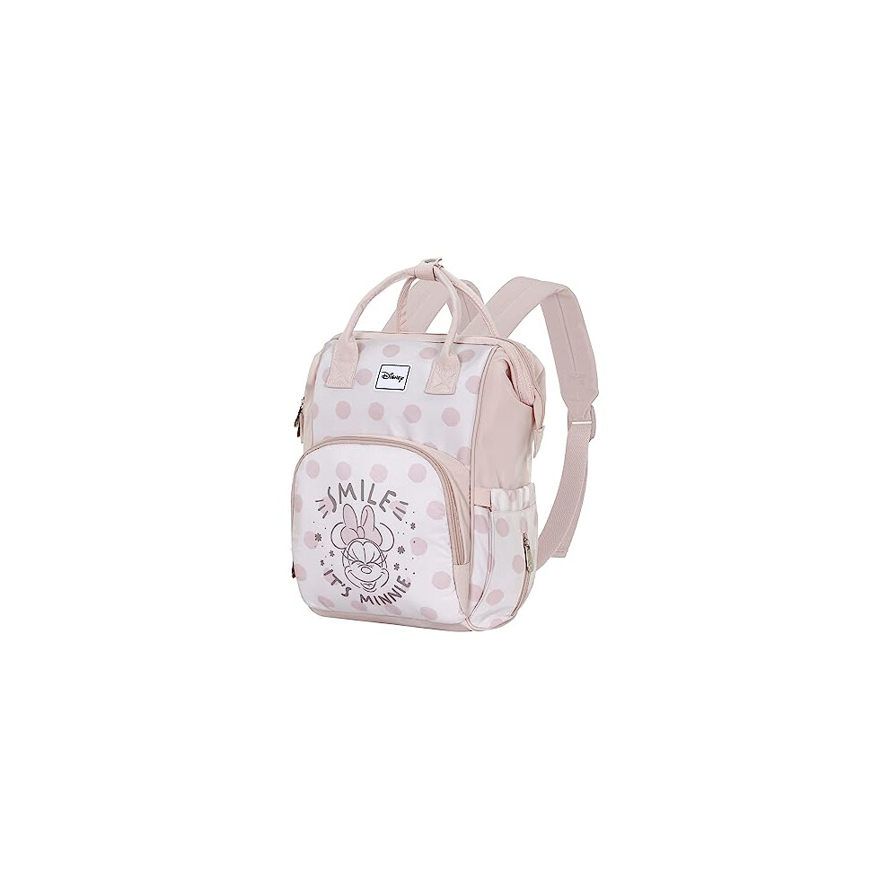 Minnie Mouse Dear-Mommy Backpack, Salmon