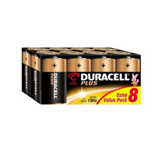 Plus Batteries C 8 Pack