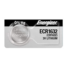 CR1632 3 Volt Lithium Coin Battery (pack of 5)
