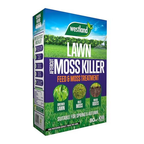 Westland Aftercut Moss Killer 80m2 Box UK
