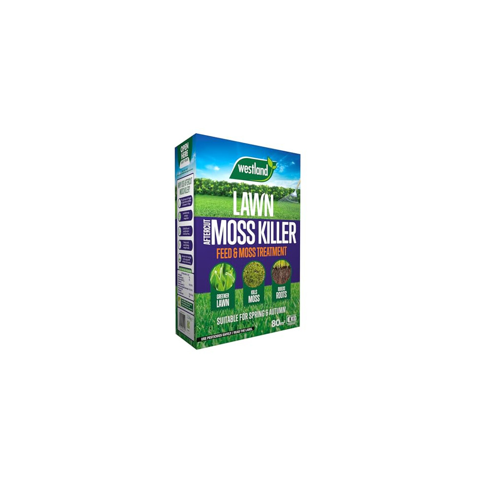 Westland Aftercut Moss Killer 80M2 Box Uk