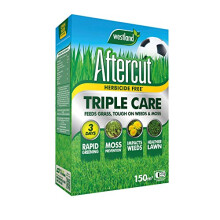 20400505 Herbicide Free Lawn Triple Care 150m2 Large Box, Yellow, 5.25 kg
