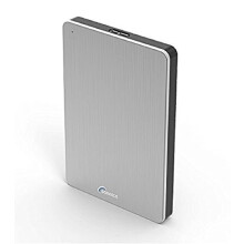 1TB Silver External Portable Hard drive USB 3.0 super fast transfer speed for use with Windows PC, Apple Mac, Smart tv, XBOX ONE & PS4