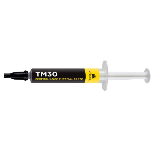 Corsair TM30 Performance Thermal Paste, Premium Zinc Oxide Based, Heatsink Paste, Thermal Compound for All CPU Coolers, Thermal Interface Material, 3 g, Black 1