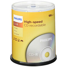 CD-R 80MIN Blank Discs x 100 (700MB 52x Speed)