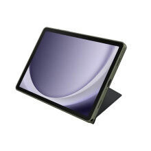 Book Cover Folio Case with Dual Viewing Stand for Galaxy Tab A9+, Black