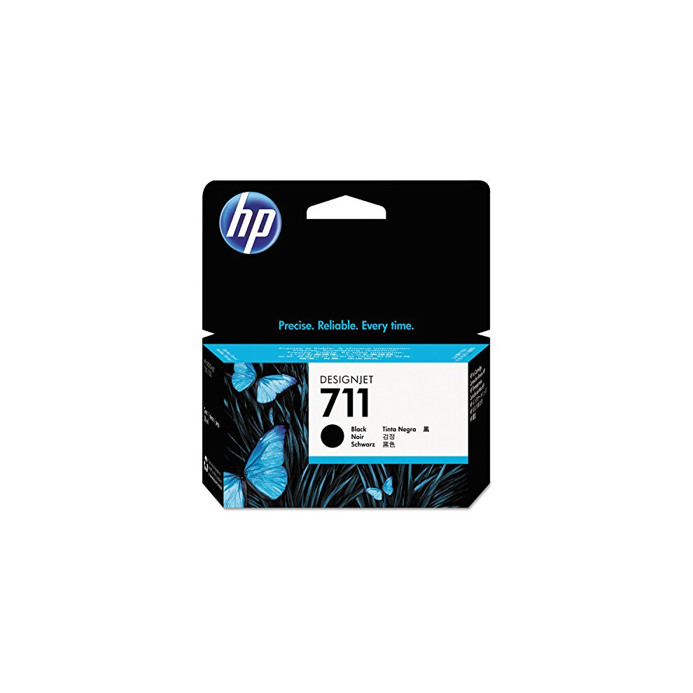 Hp 711 - Cz129a - 1 X Black - Ink Cartridge - For Designjet T120 Eprinter, T520 Eprinter