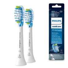 Sonicare Original AdaptiveClean Standard Sonic Toothbrush Heads - 2 Pack in White (Model HX9042/17)