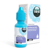 Intensive Soothing Eye Drops for Dry Eyes - Instant and Long-Lasting Lubricating Eye Drops for Tired Eyes with Hyaluronic Acid, Suitable for Contact