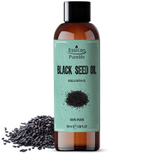 Black Seed Oil - Cold Pressed Black Seed Oil, 100% Pure Oil, Natural & Premium Black Seed Oil Known as Kalonji Oil, Black Cumin Seed Oil & Blackseed