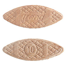 100pcs Beechwood Joining Biscuits (No. 10) for Woodworking, Joinery, and Furniture Framing, BSC/10/100, Tan