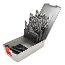 Bosch Professional 25pc. HSS-G ProBox Metal Drill Bit Set (for Steel, Ø 1-13 mm, Accessories Drill Driver and Drill Stand)