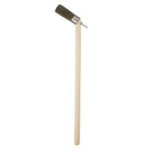 1" Striker Brush with 15" Long Reach Handle for Painting Difficult and Awkward Areas Including High Walls, Ceilings, Corners, Behind Pipes - Suitable