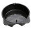 Hilka Tools 84810508 Oil Drain Pan, 8 L, Black 1