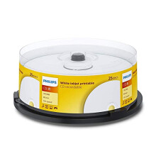 - 25 x CD-R - 700 MB ( 80min ) 52x - ink jet printable surface - storage media