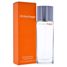 Clinique Happy 50ml Perfume Spray - Floral Rose & Jasmine with Patchouli, Oakmoss & Chamomile, Model 124202