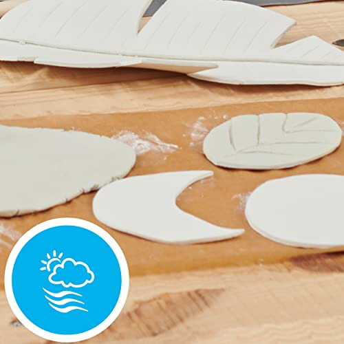 Staedtler Massinha de modelar - FIMO - AIR BASIC - Endurece ao ar - Fácil de modelar - Branco 2
