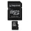 Kingston microSDHC SDC4/8GB Class 4 Flash Card + SD Adapter, Black 2
