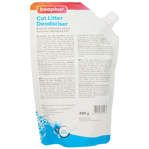 Beaphar Cat Litter Deodoriser 400g 1