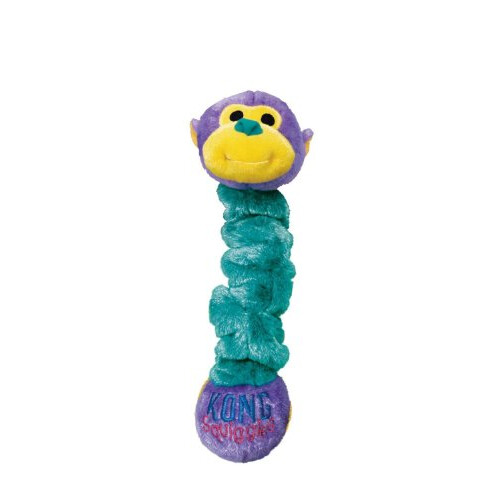 KONG Squiggles Dog Toy - Small, Blue