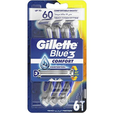 Blue III Disposable Razors - Pack of 6