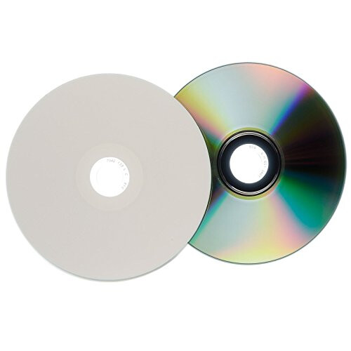 10x Blank Discs CD CD-R 52x Diamond Silver/White Printable in Sleeves 2