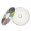 10x Blank Discs CD CD-R 52x Diamond Silver/White Printable in Sleeves 2